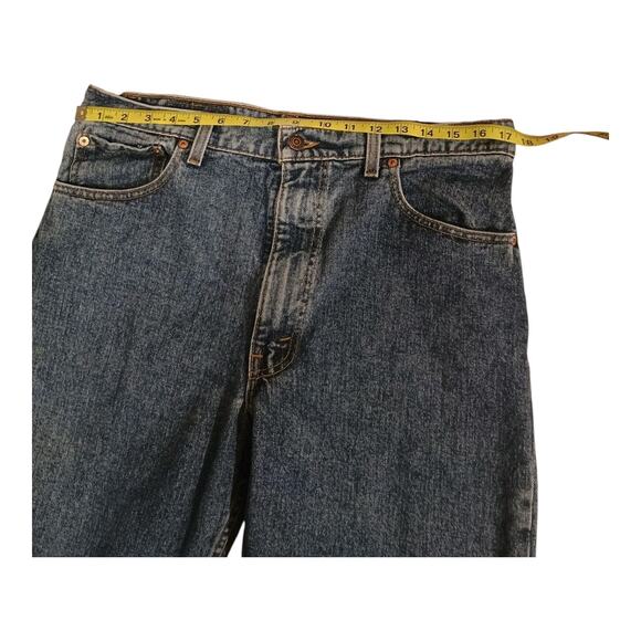 Vintage Levi's 550 Jeans Men's 36x32 Blue Straight Relaxed Fit Made In USA - Picture 7 of 10
